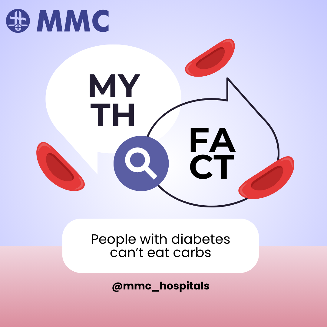 Myth & Fact: People with Diabetes Can’t Eat Carbs - Debunking the Misconception